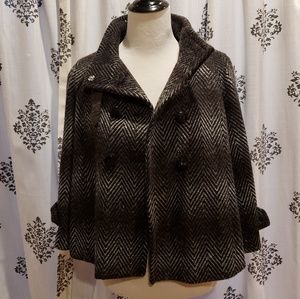 Joseph A. Cropped woven Jacket sz8 Coat
